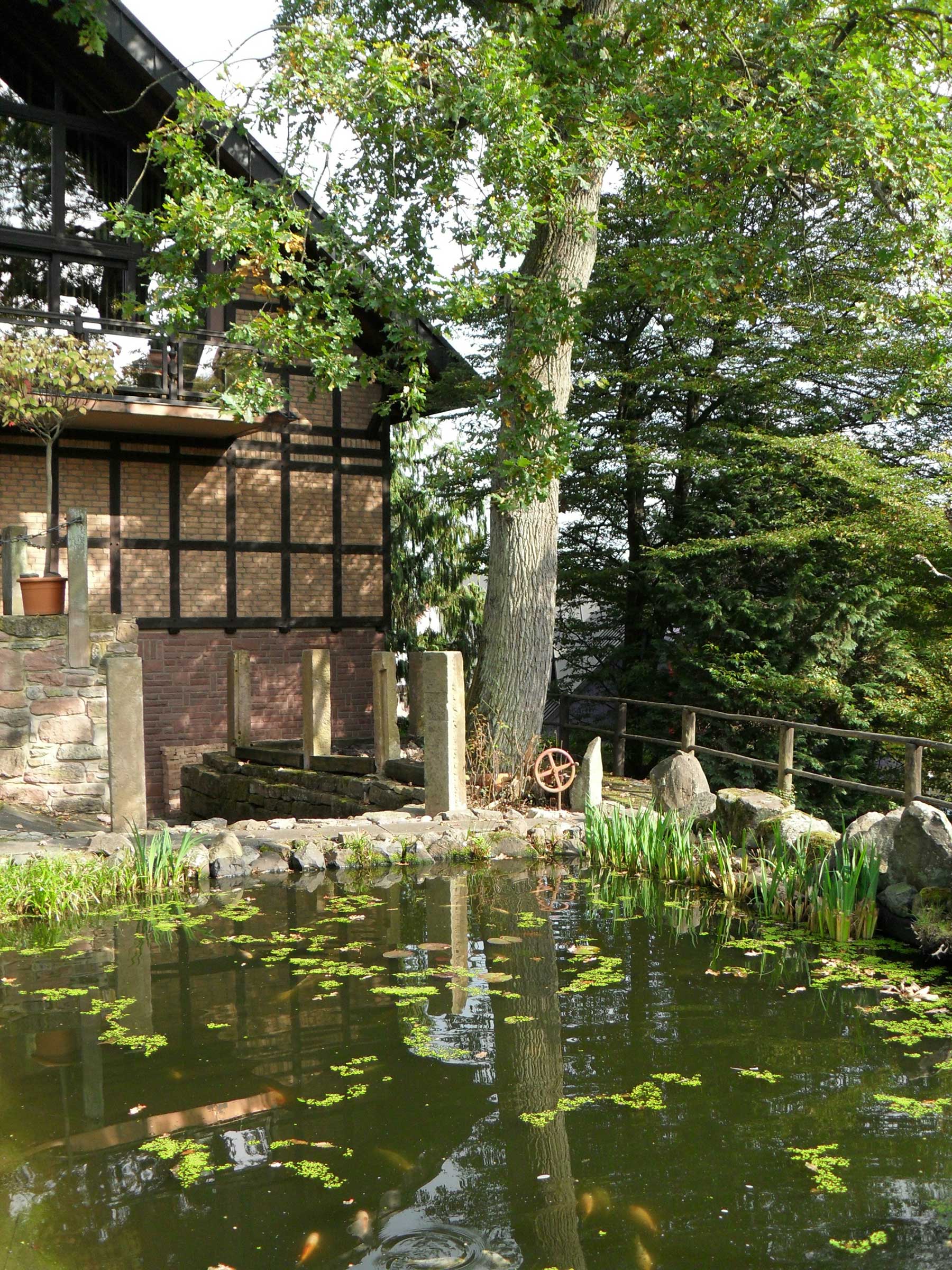 Haus im Sommer